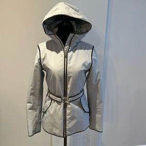 Prada vintage ski Gore-Tex jacket in light dust blue colour